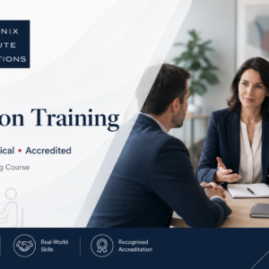 Promotional banner for PDSL Mediation Training showing a professional meeting and the text 'PDSL Mediation Training' with 'Professional • Practical • Accredited'